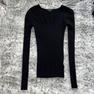 Express v neck sweater NWOT